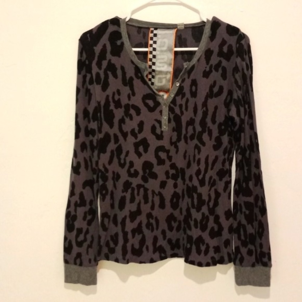 ISO - L.A.M.B. Spring '08 Leopard Thermal Long Sleeve DO NOT BUY